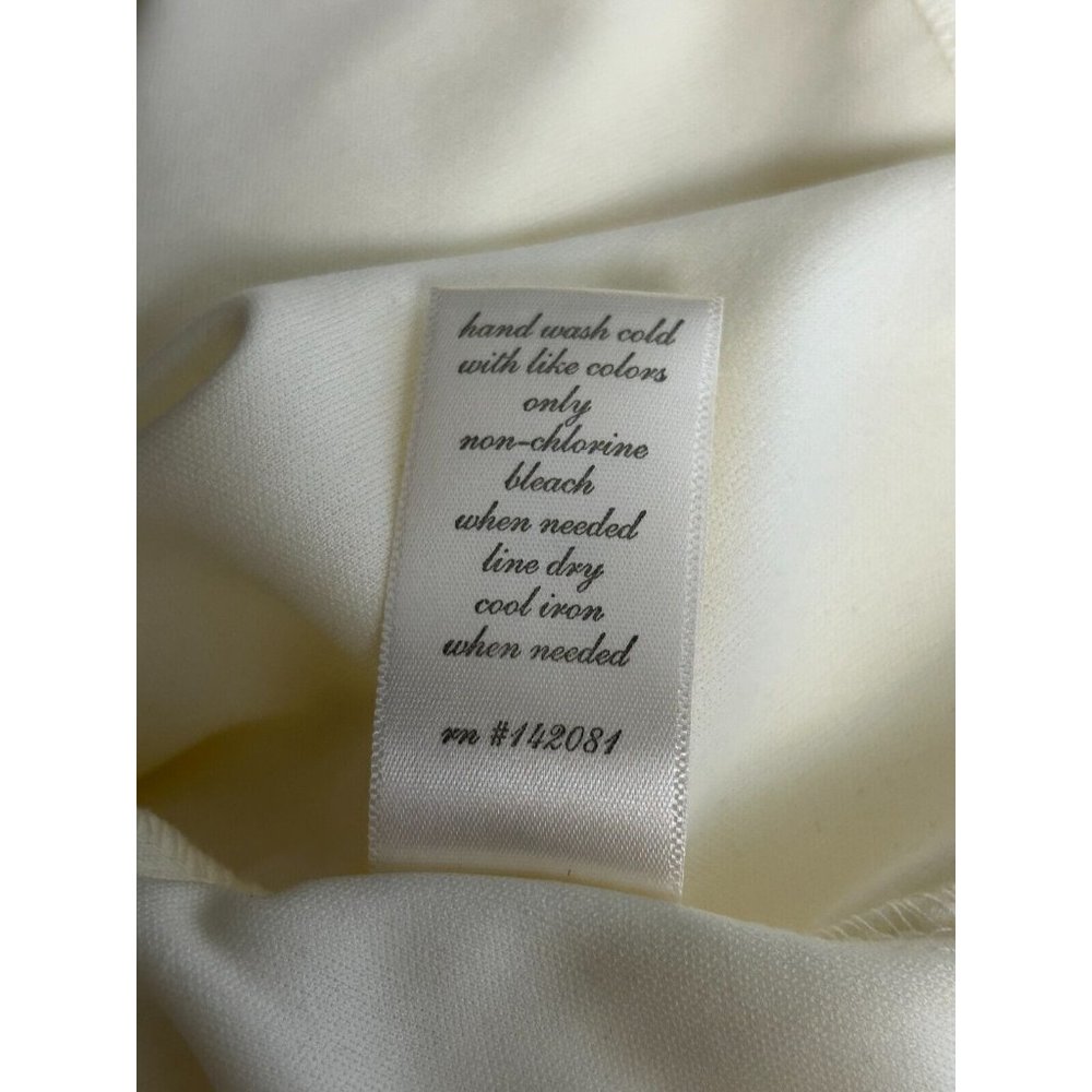 Altar’D State Florentina H3 Ivory Ruffled Wrap Dress Polyester Women's Small NWT - Picture 9 of 9
